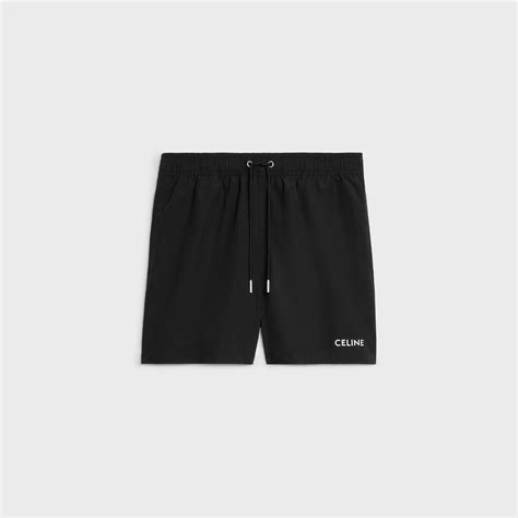 celine mens swim shorts|CELINE SWIM SHORTS IN NYLON .